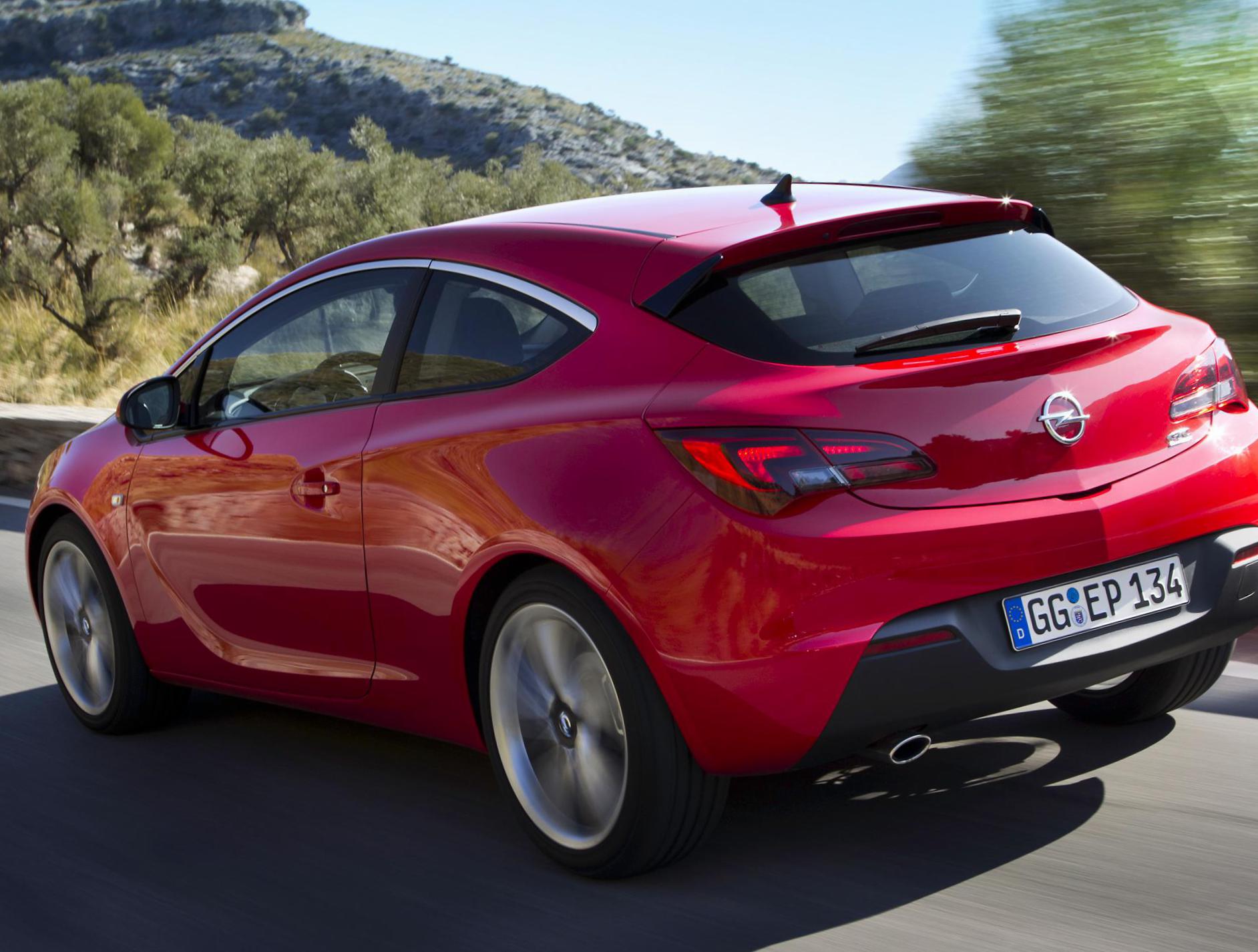 Astra J GTC Opel models 2014