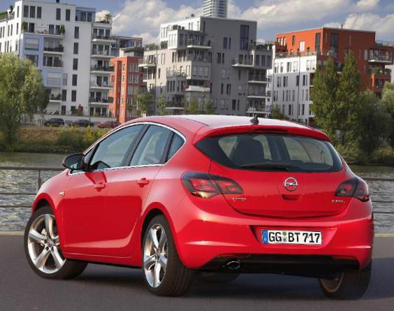 Astra J Hatchback Opel model 2014