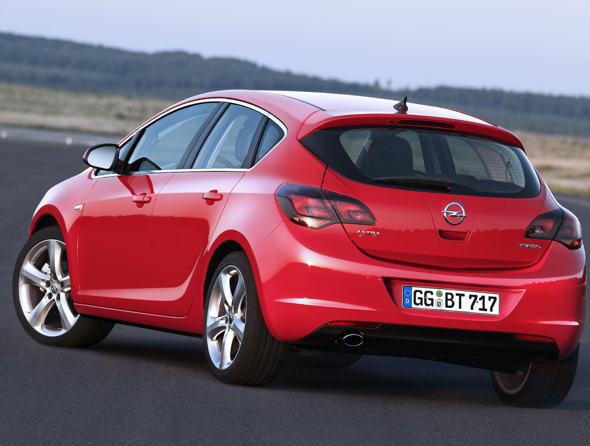 Astra J Hatchback Opel price 2014