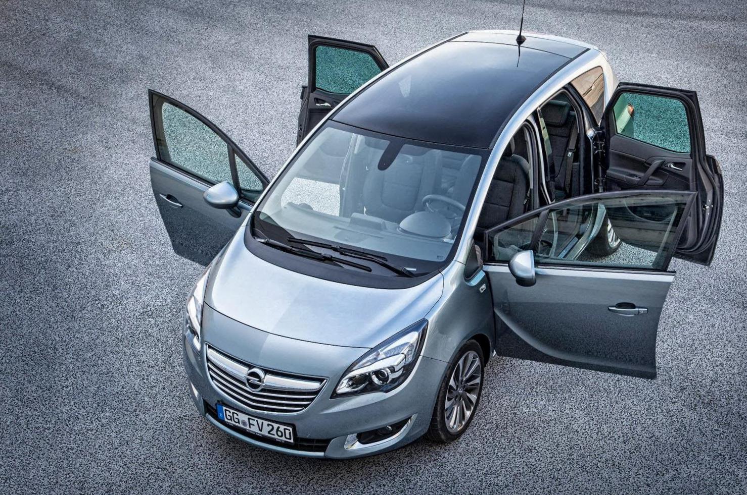 Opel Meriva B configuration 2013