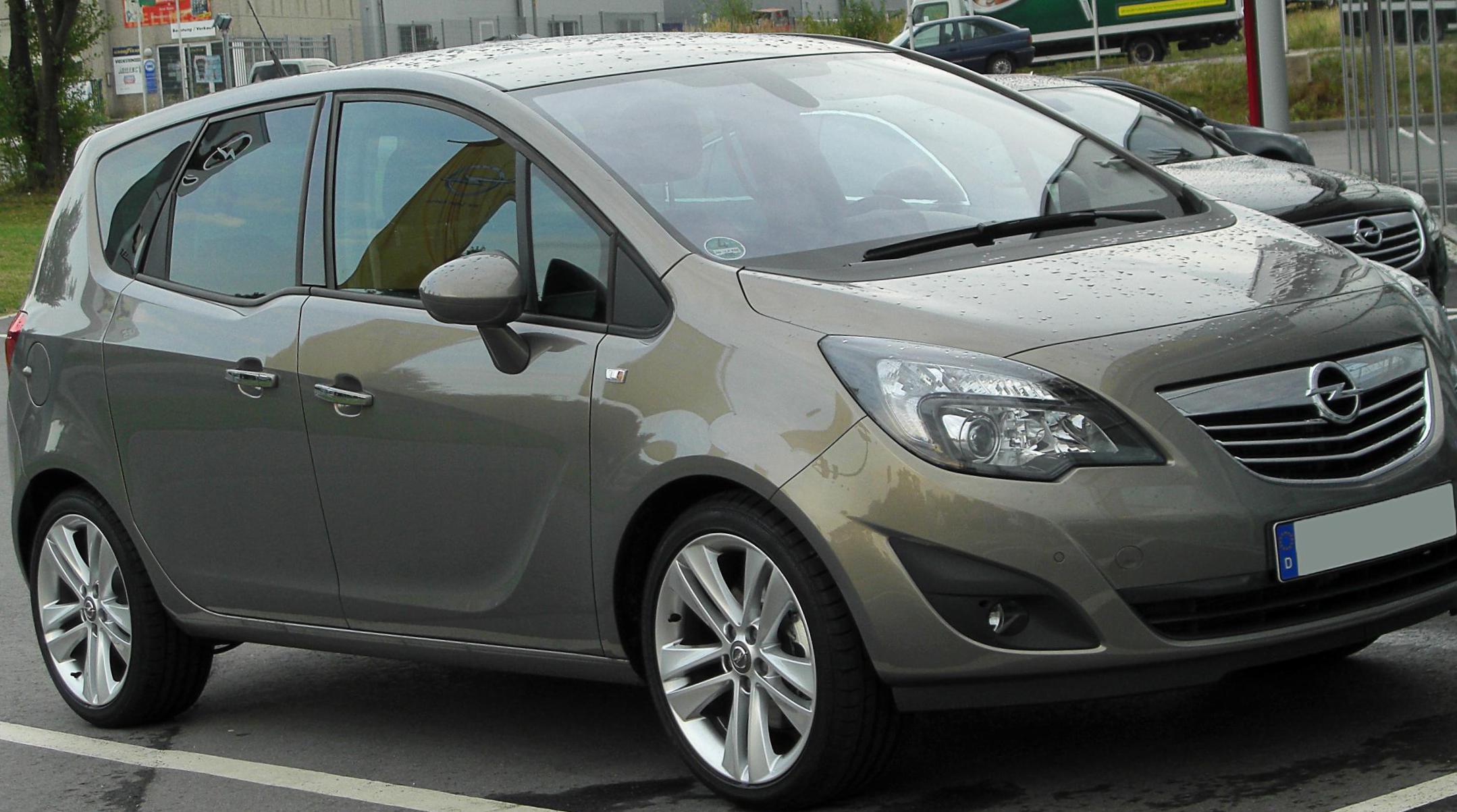 Meriva B Opel models 2009