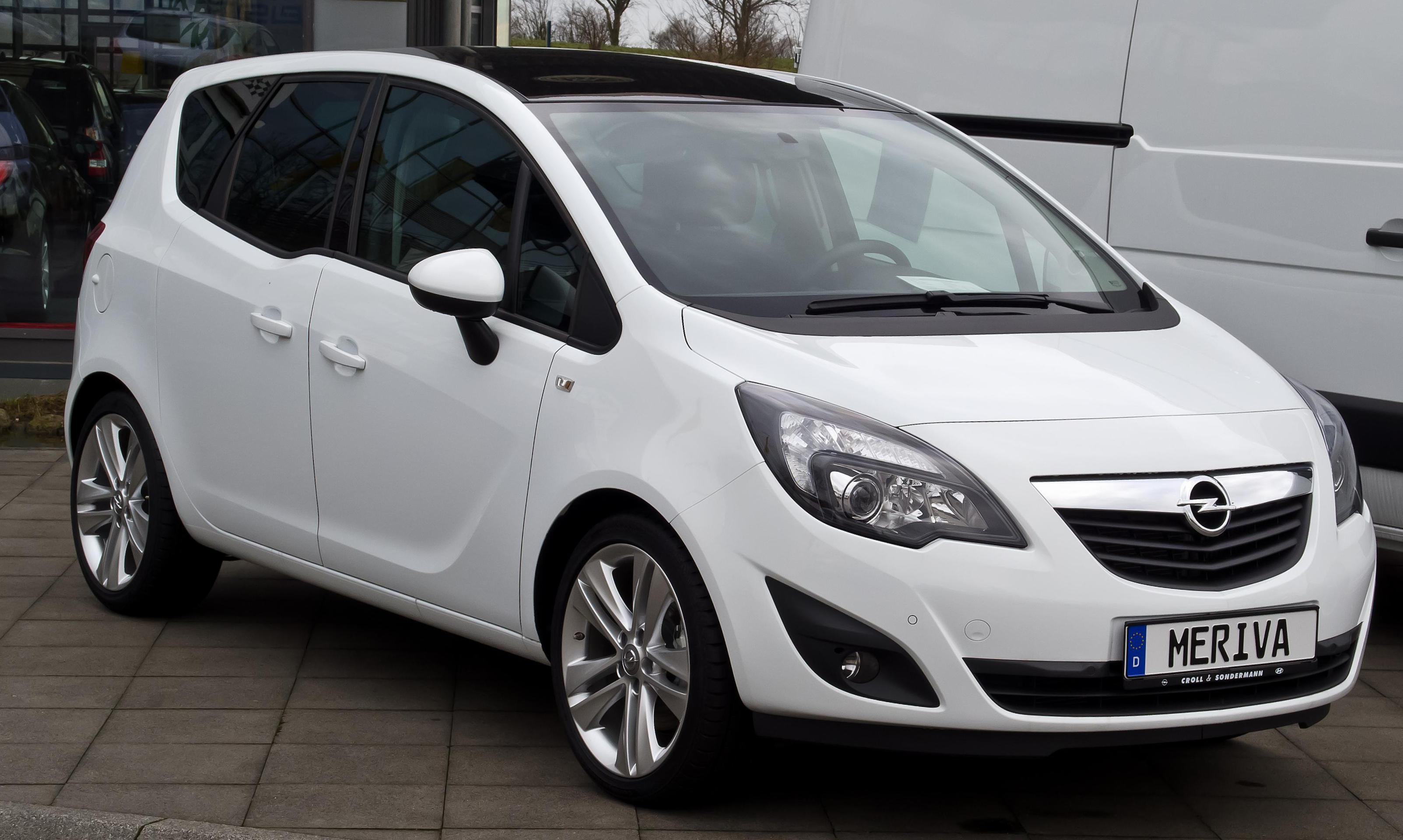 Opel Meriva B spec 2013
