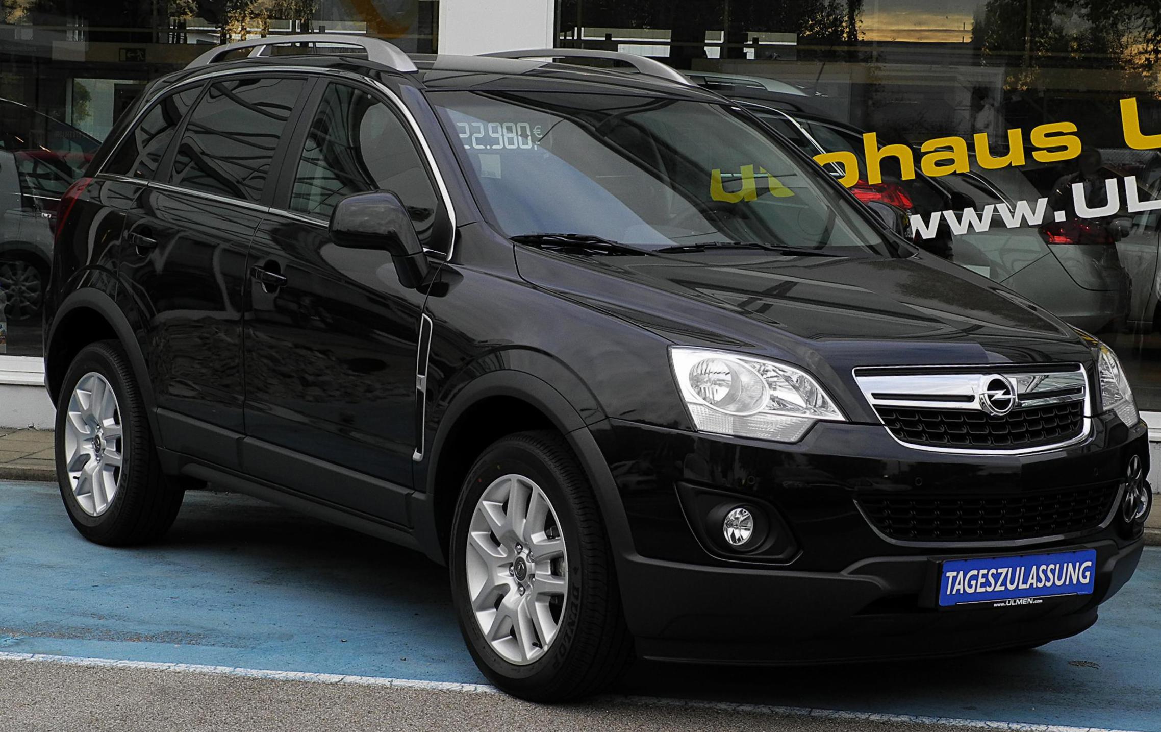 Antara Opel parts 2013