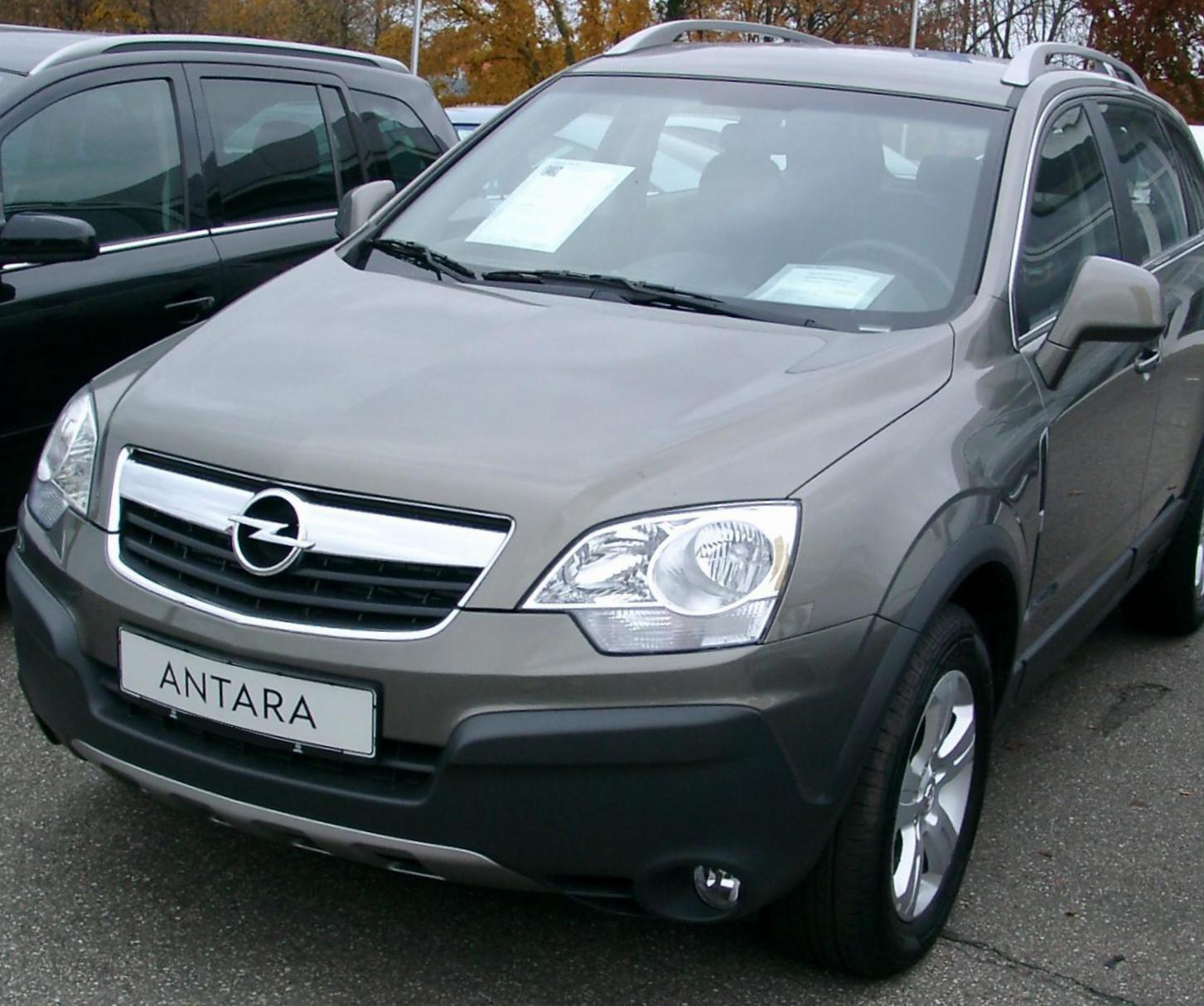 Antara Opel prices 2007