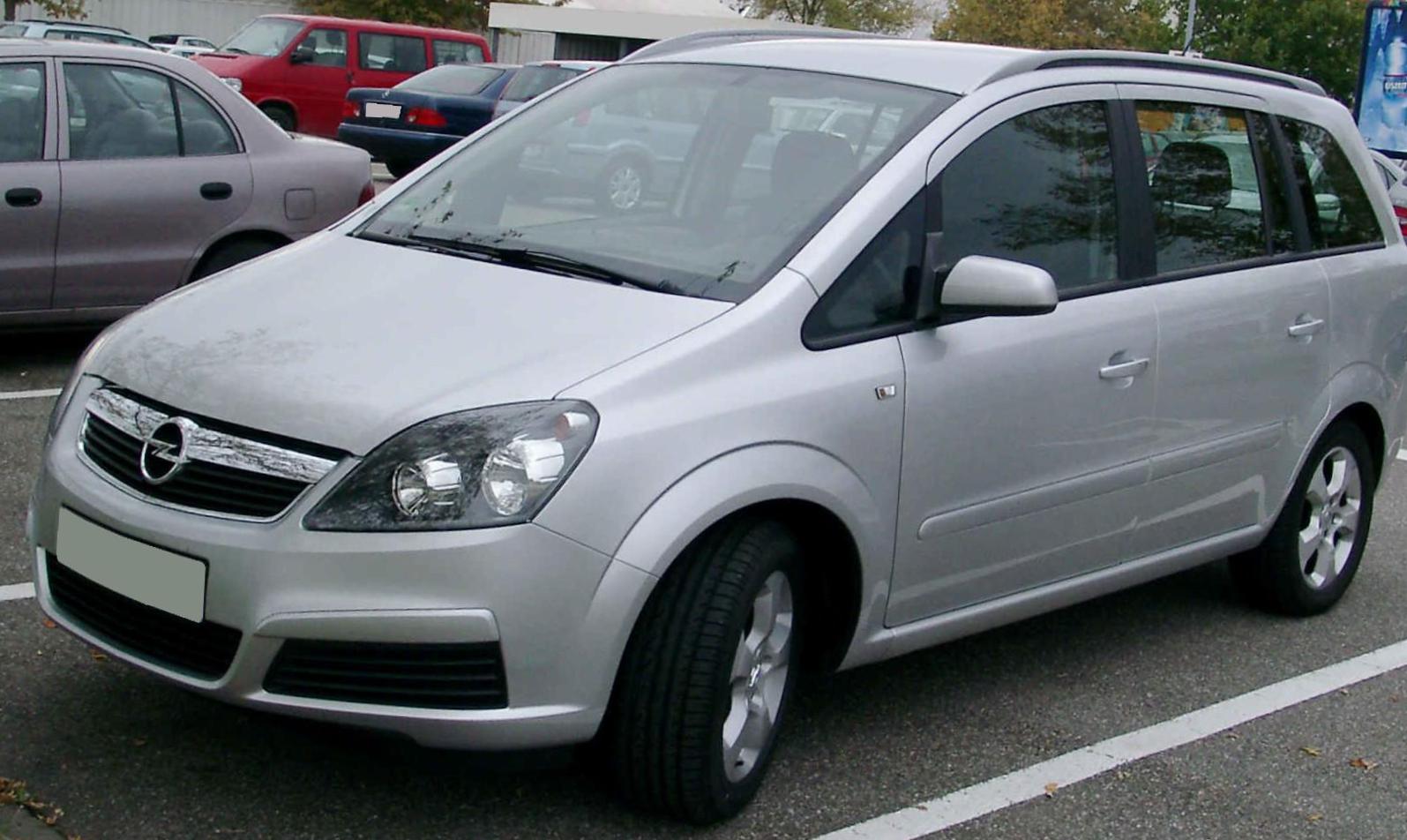 Zafira B Opel reviews minivan