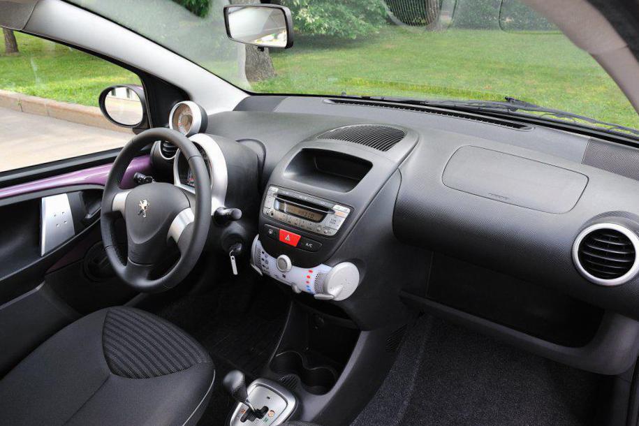 Peugeot 107 5 doors Characteristics 2015