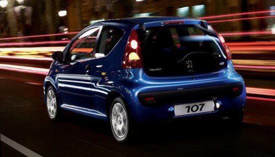 Peugeot 107 3 doors price 2009
