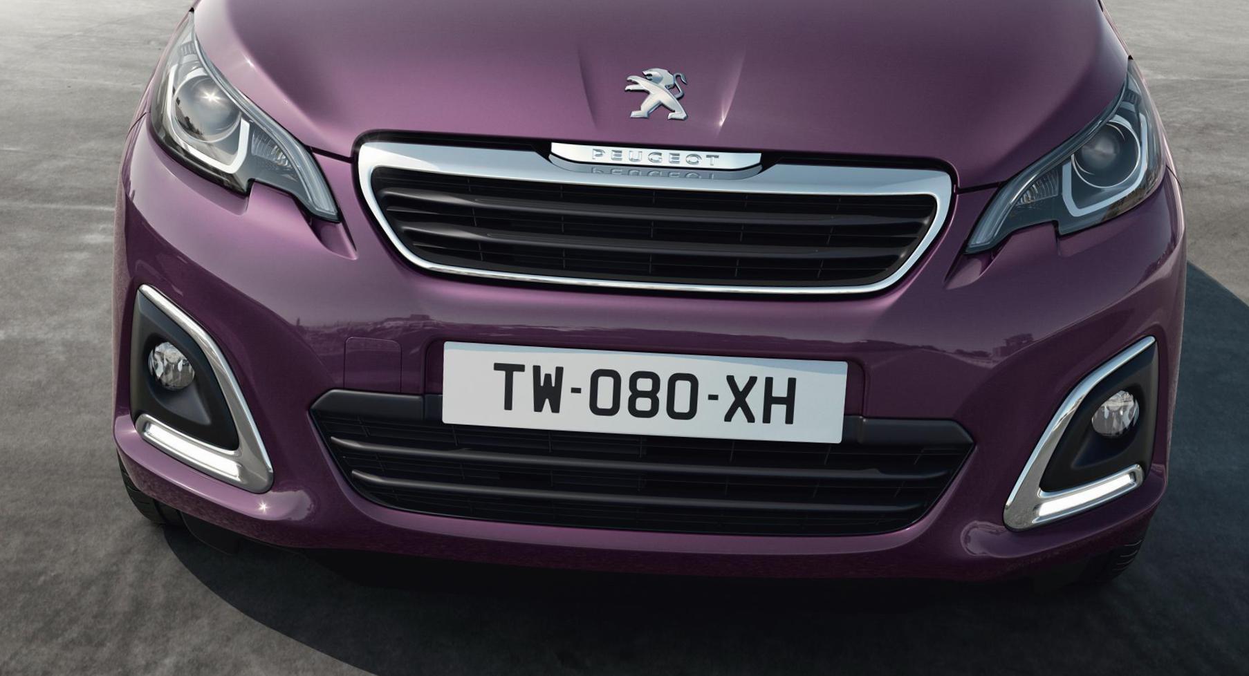 108 5 doors Peugeot new 2014