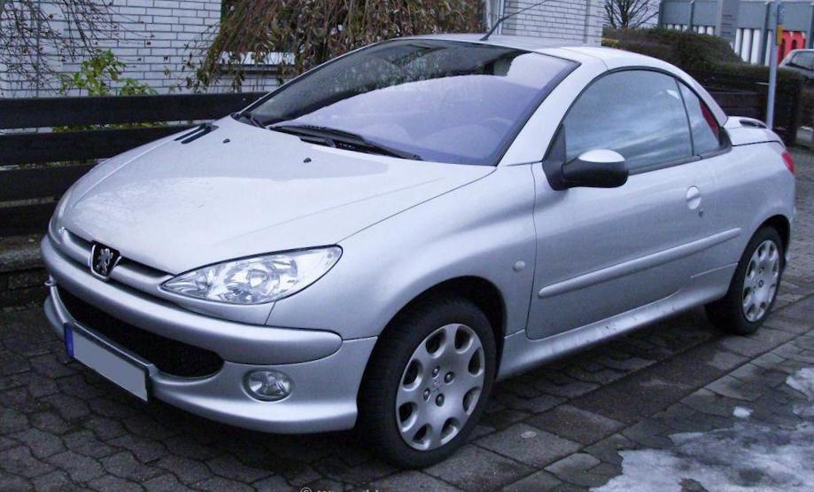 206 CC Peugeot models 2006