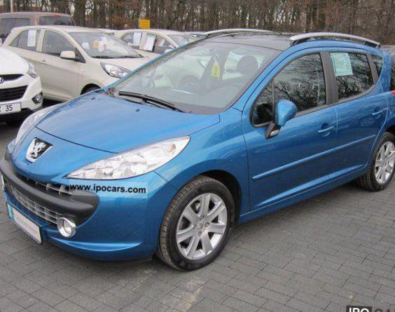 207 SW Peugeot Specifications 2007