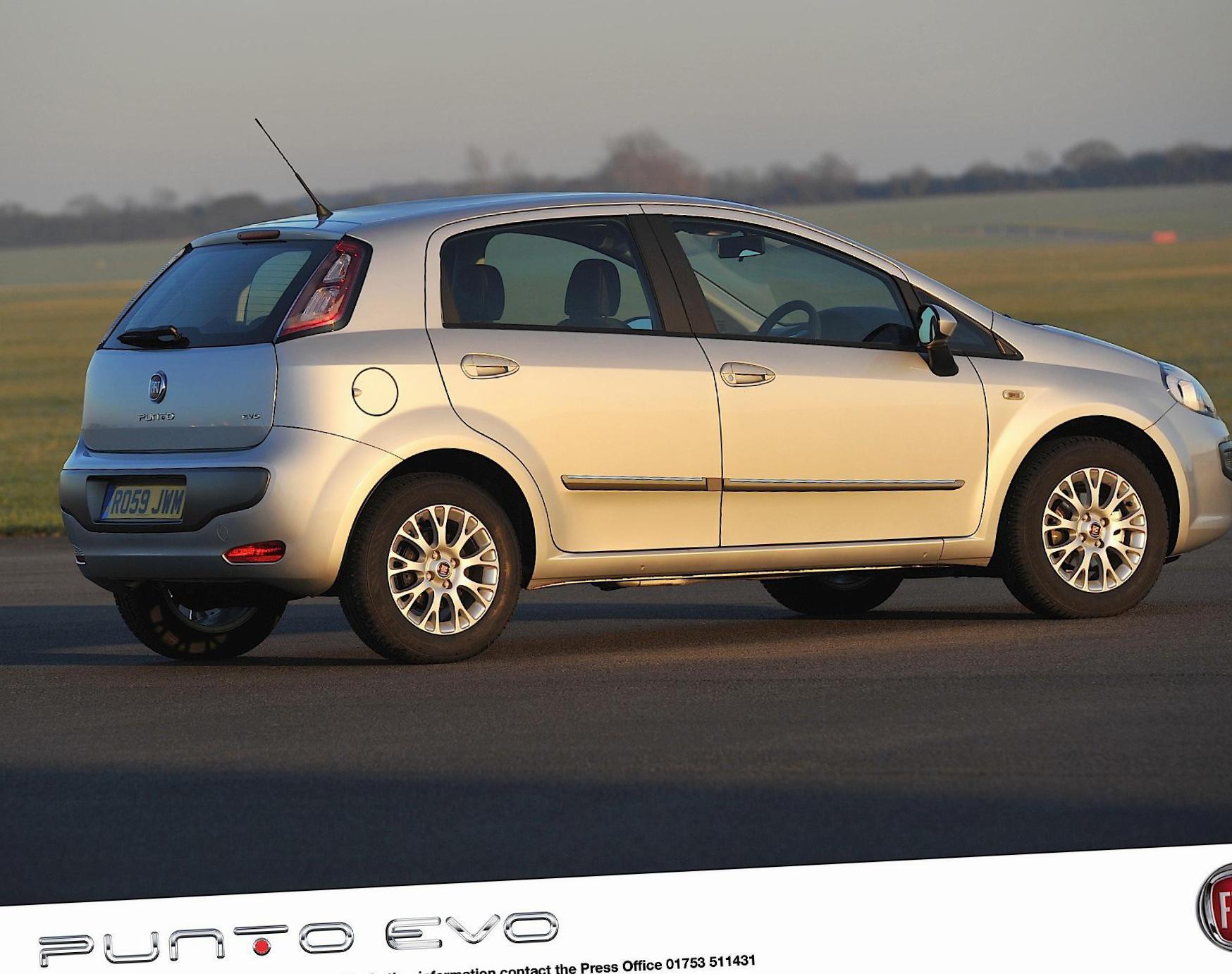 Punto Evo 5 doors Fiat Specification 2010