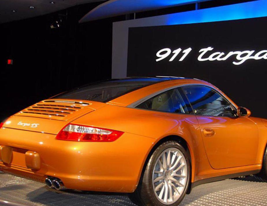 911 Targa Porsche approved hatchback