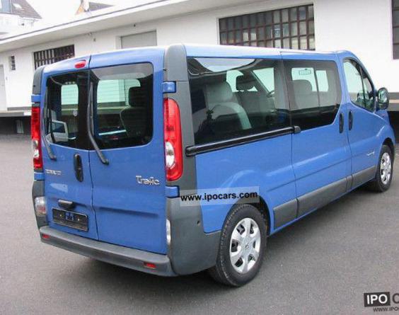 Renault Trafic Combi Specification 2007
