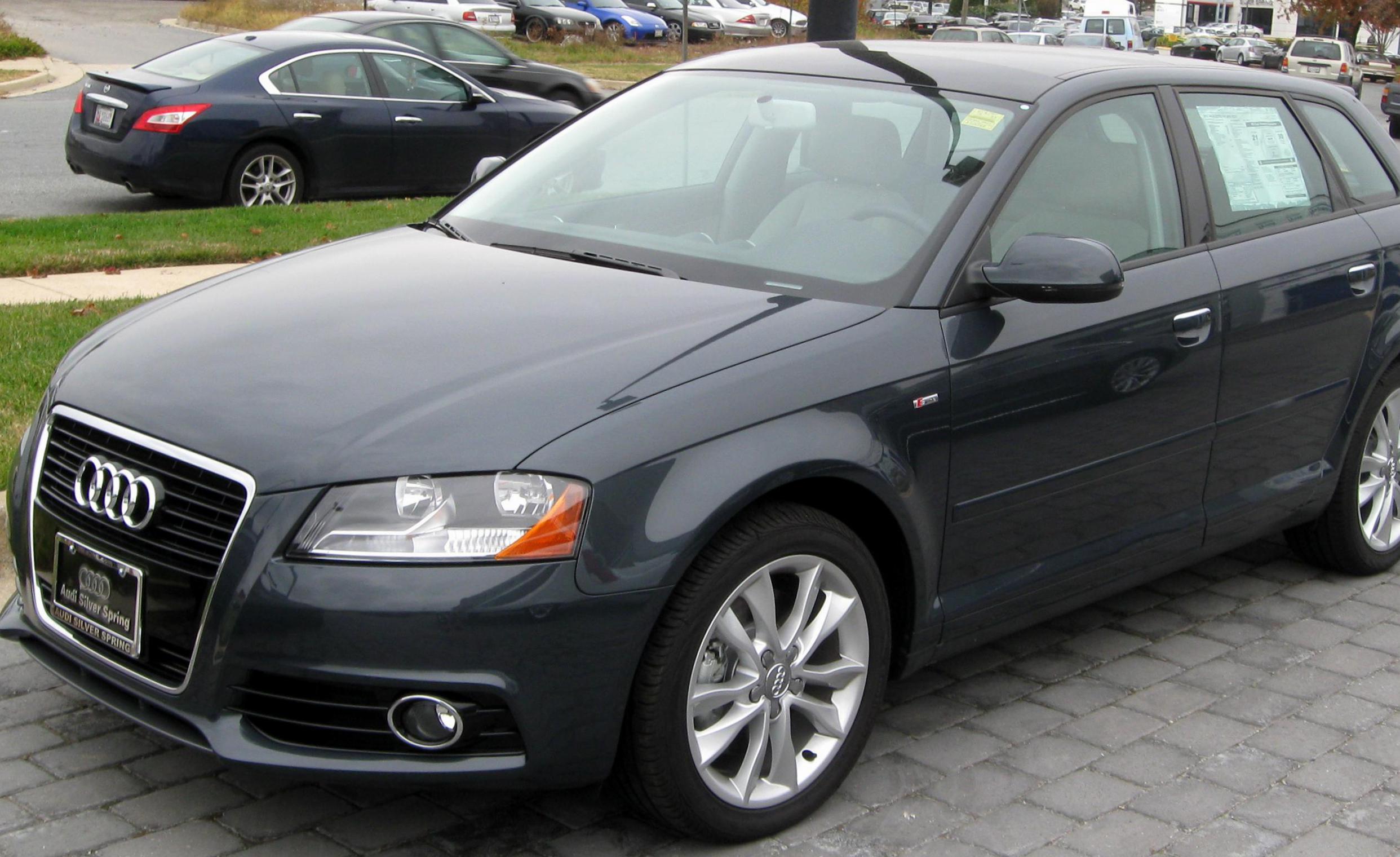 A3 Audi sale 2012