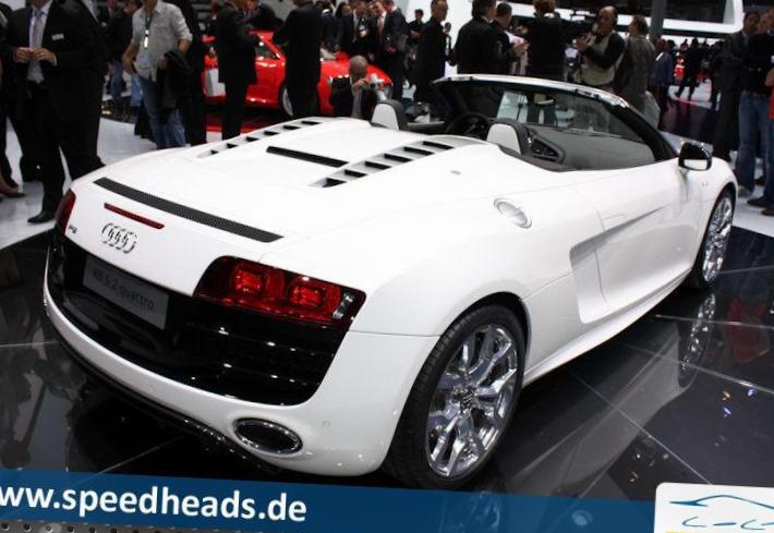 R8 Spyder Audi concept 2010