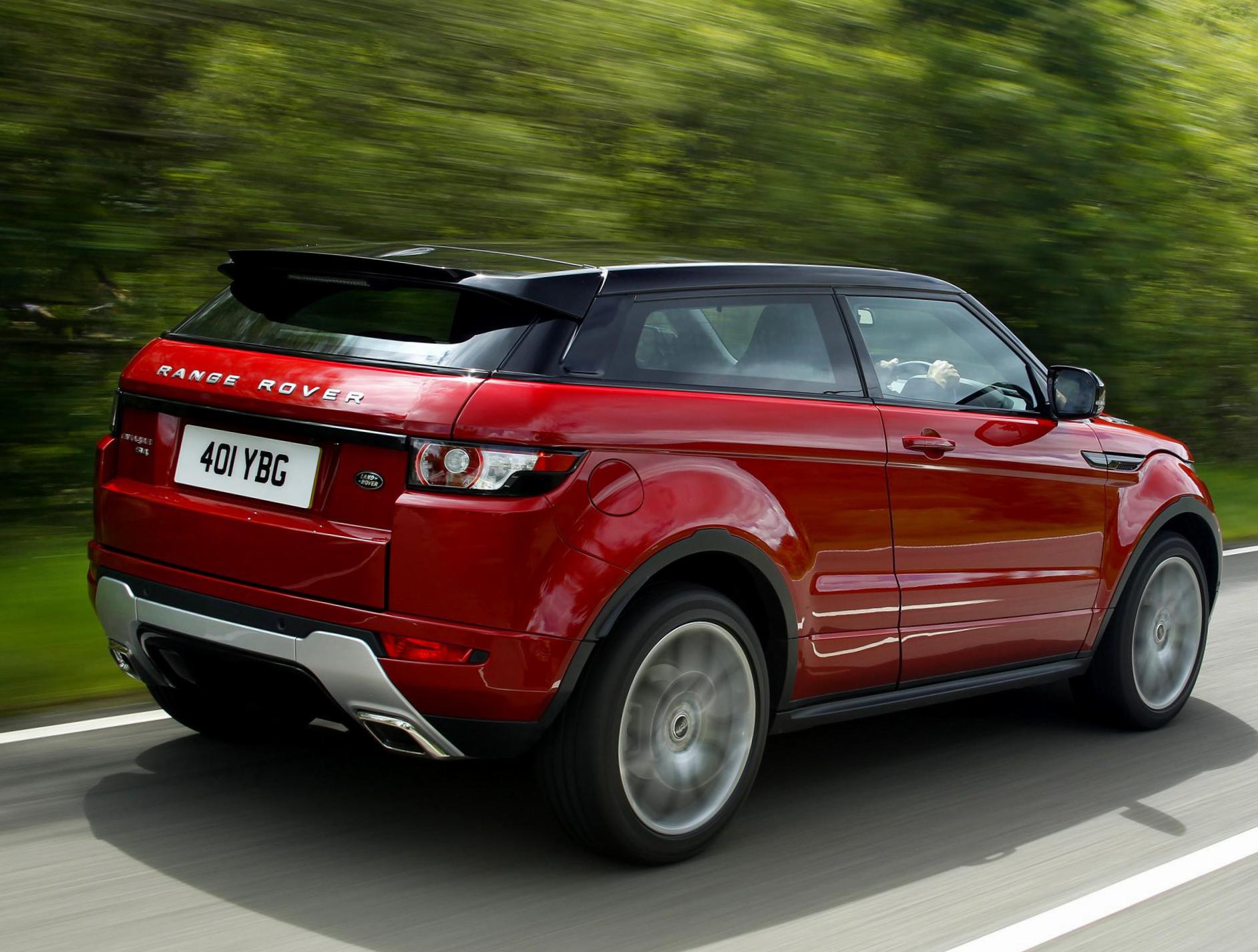 Range Rover Evoque Land Rover Characteristics suv