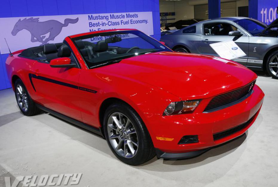 Mustang Convertible Ford Specification 2011