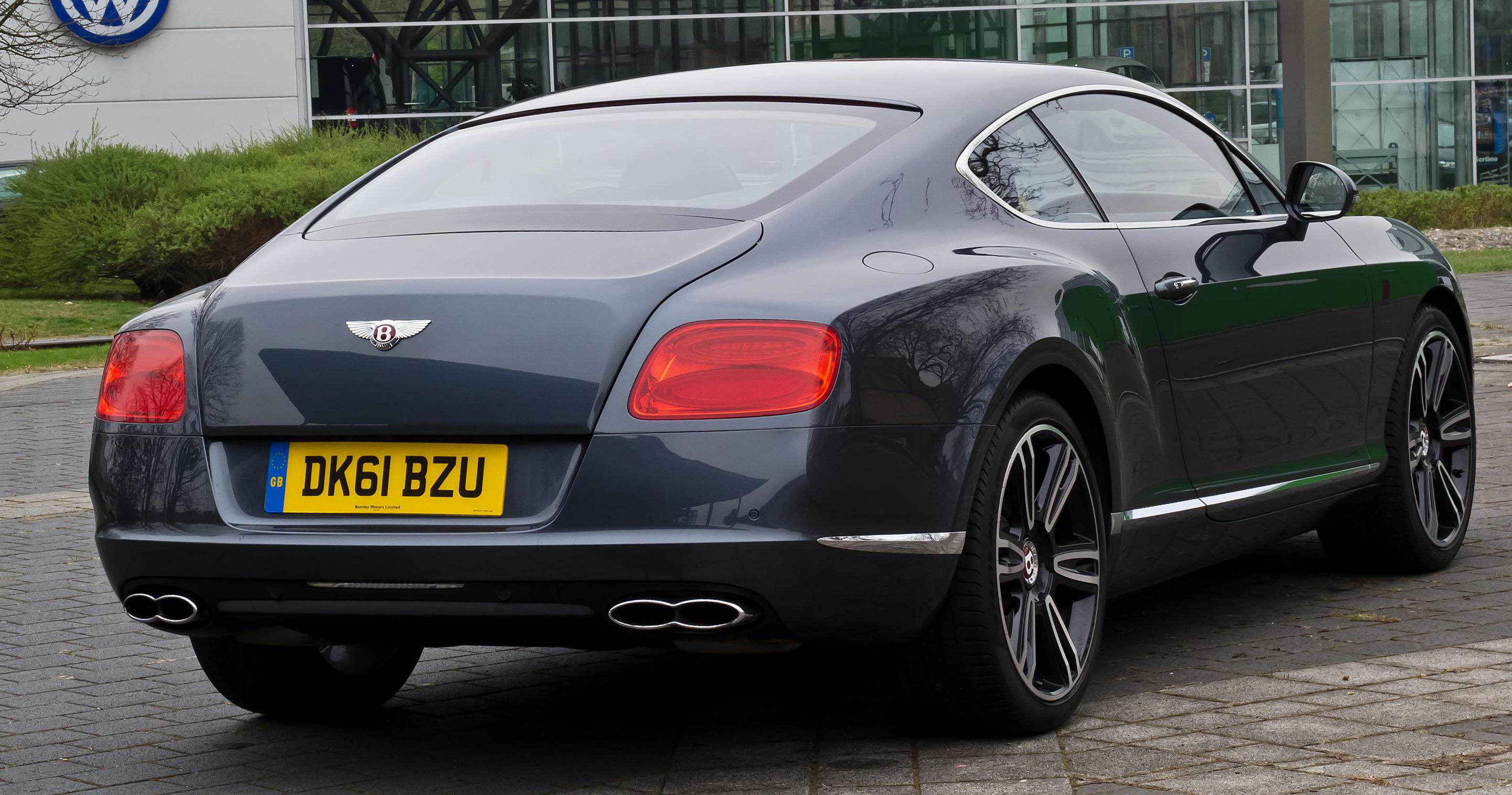 Bentley Continental GT V8 cost 2015
