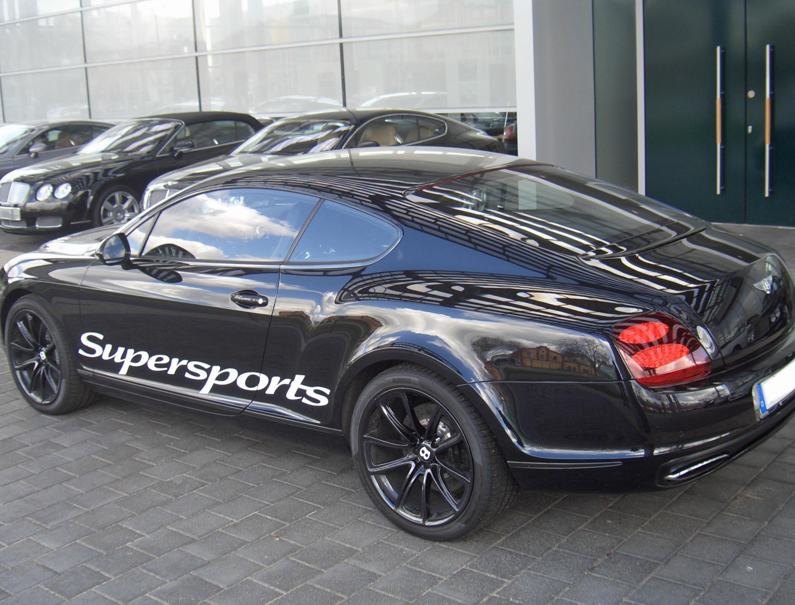 Bentley Continental Supersports sale 2015
