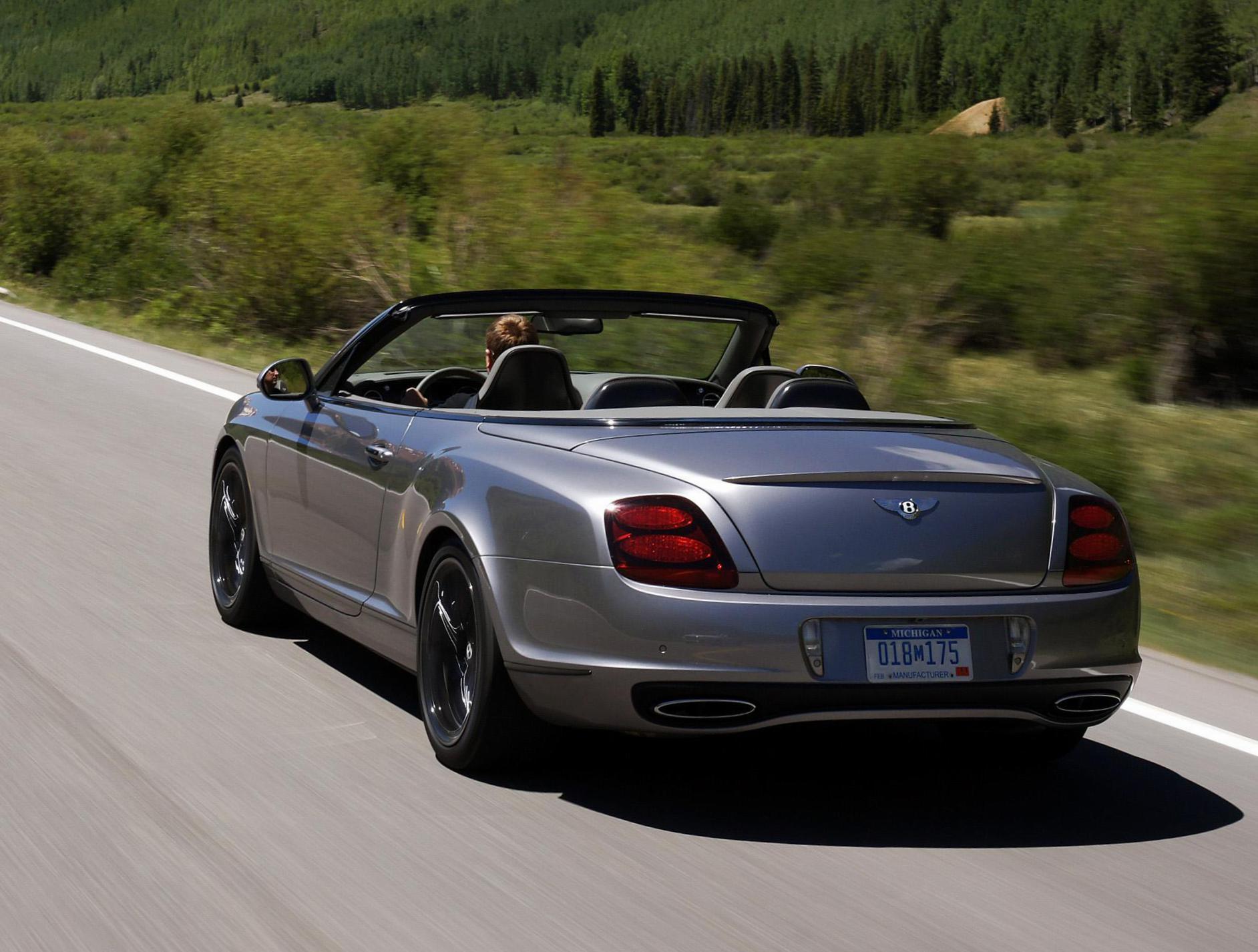 Bentley Continental Supersports Convertible concept 2008