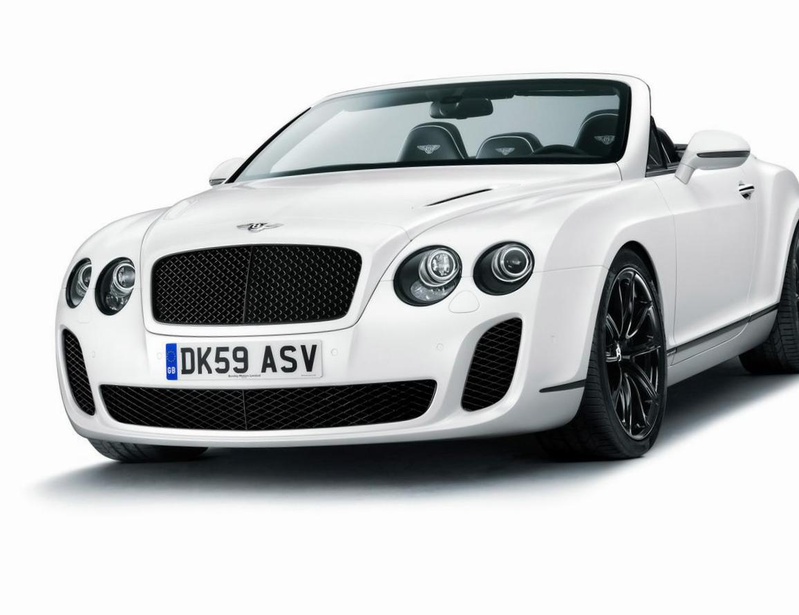 Bentley Continental Supersports Convertible configuration 2013