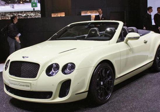 Bentley Continental Supersports Convertible spec 2012