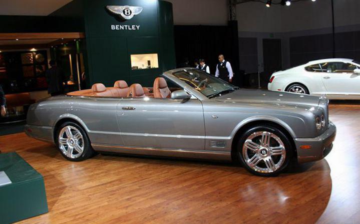 Azure T Bentley Specification 2008