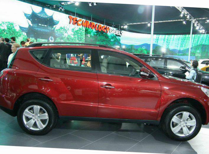 Emgrand X7 Geely lease 2014