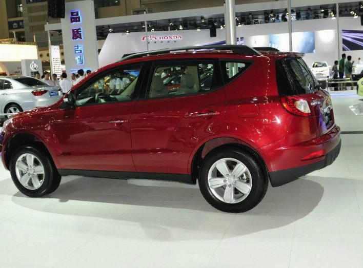 Geely Emgrand X9 cost 2011