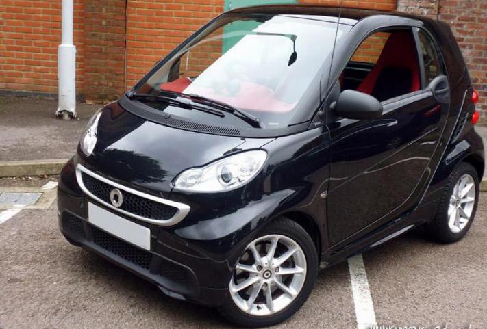 fortwo coupe smart used 2012