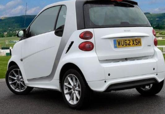 smart fortwo coupe model 2014