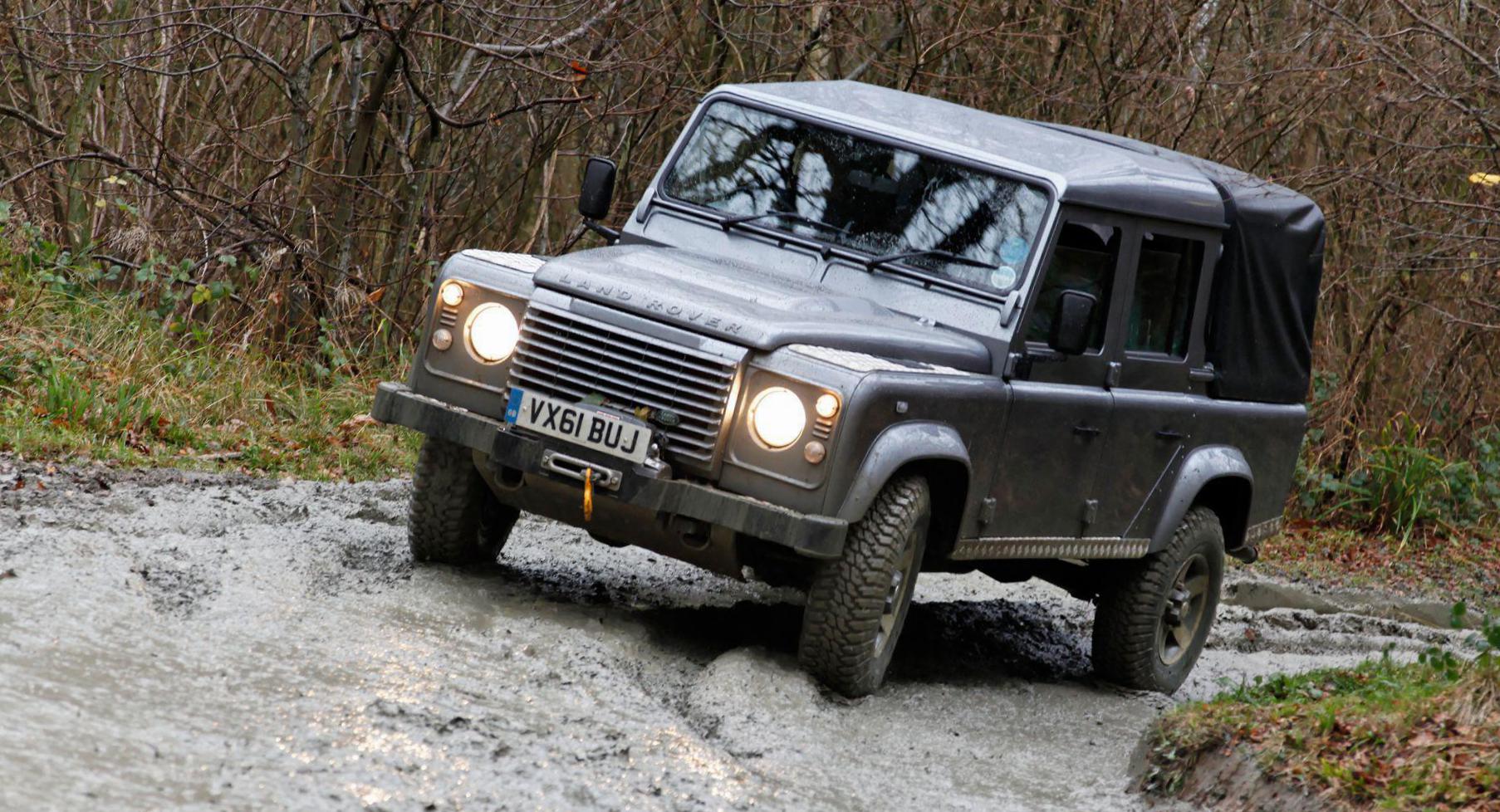 Land Rover 130 Double Cab Pick Up cost suv