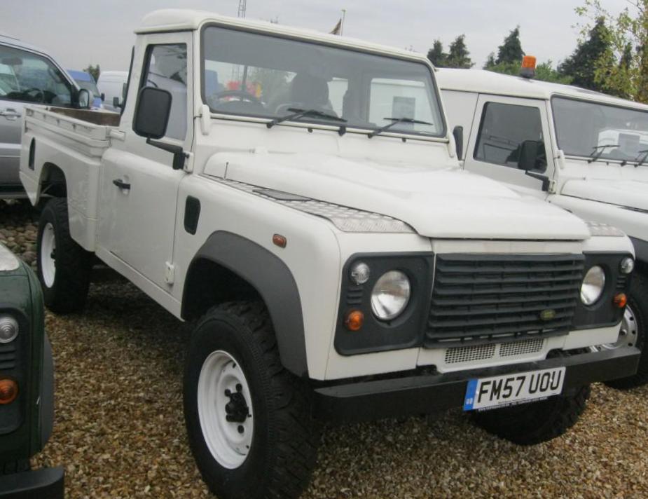 110 High Capacity Pick Up Land Rover how mach 2013