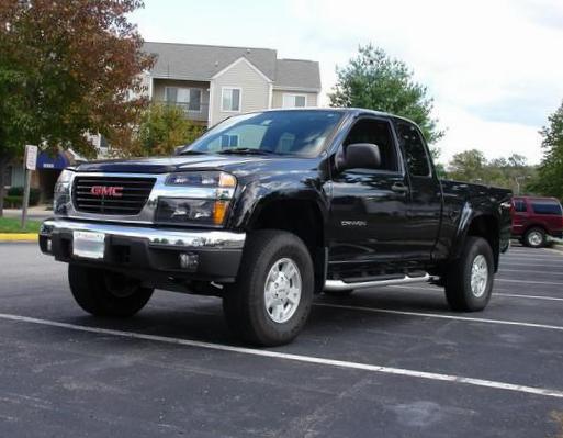 GMC Canyon Regular Cab Characteristics suv