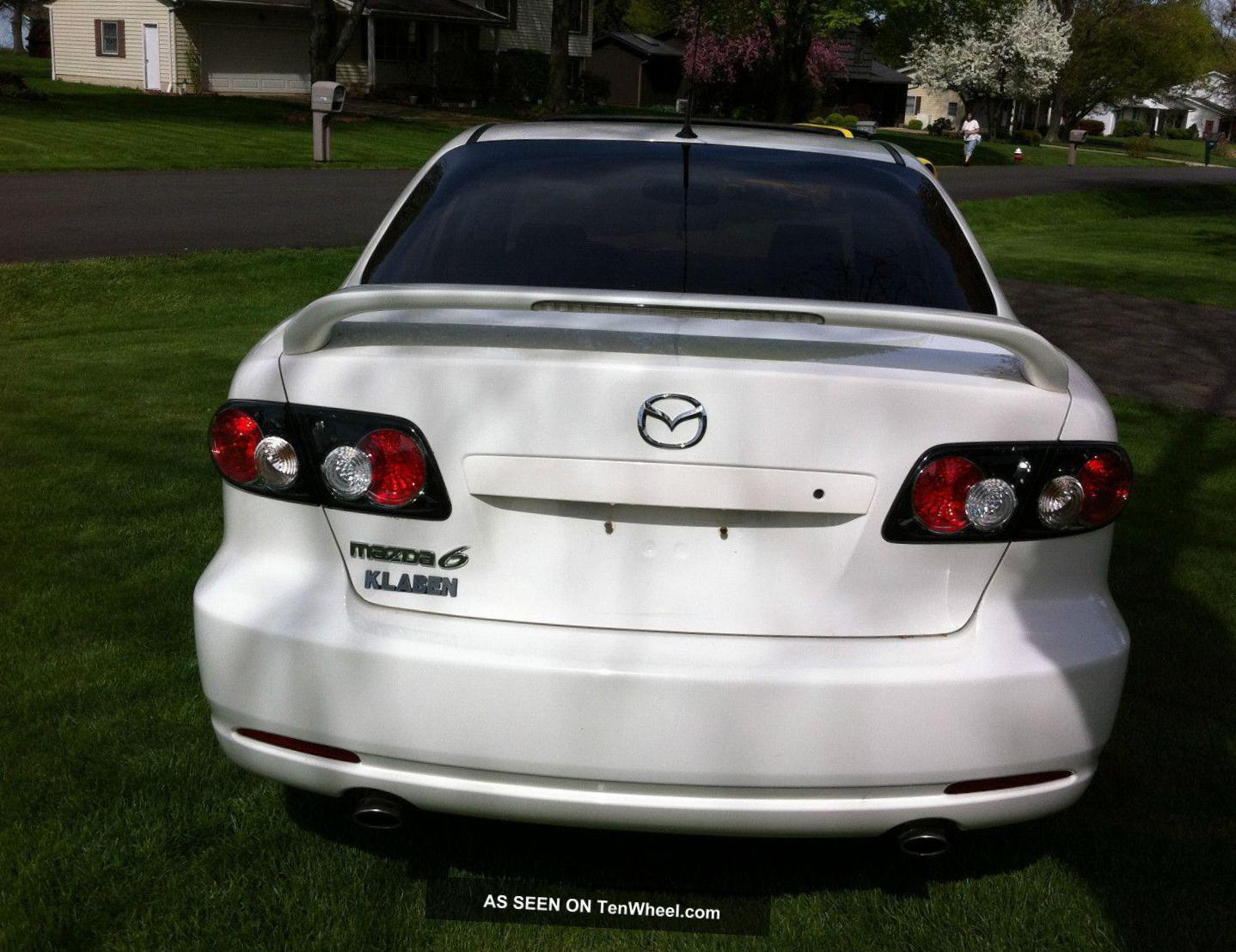 Mazda 6 Sedan Specifications sedan