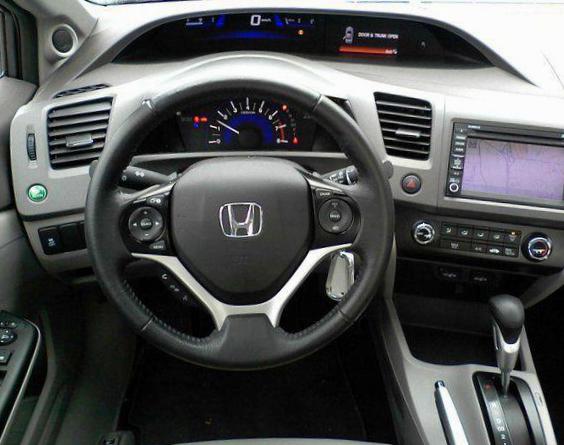Honda Civic 4D cost 2012