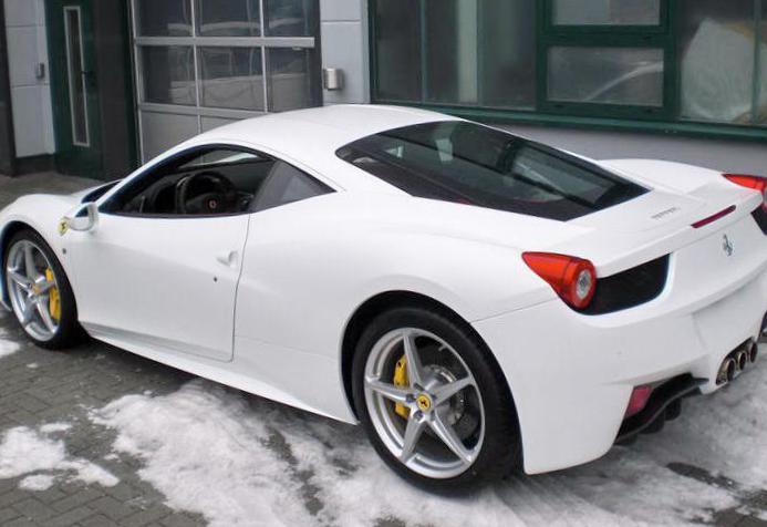 458 Italia Ferrari approved coupe