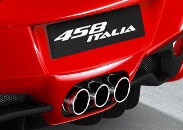 458 Italia Ferrari parts coupe