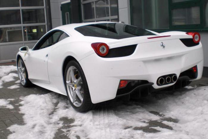 458 Italia Ferrari usa cabriolet