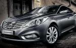 Grandeur Hyundai Characteristics Grandeur Hyundai Characteristics sedan
