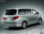 Пороги toyota alphard