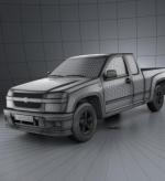 Colorado Extended Cab Chevrolet tuning Colorado Extended Cab Chevrolet tuning pickup