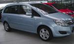 Opel Zafira B approved Opel Zafira B approved minivan