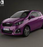 108 3 doors Peugeot spec 108 3 doors Peugeot spec 2014