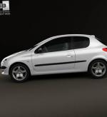 Peugeot 206 3 doors concept Peugeot 206 3 doors concept sedan