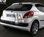 Peugeot 207 3 doors model Peugeot 207 3 doors model 2006