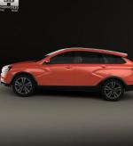 Lada Vesta model   Lada Vesta model 2015